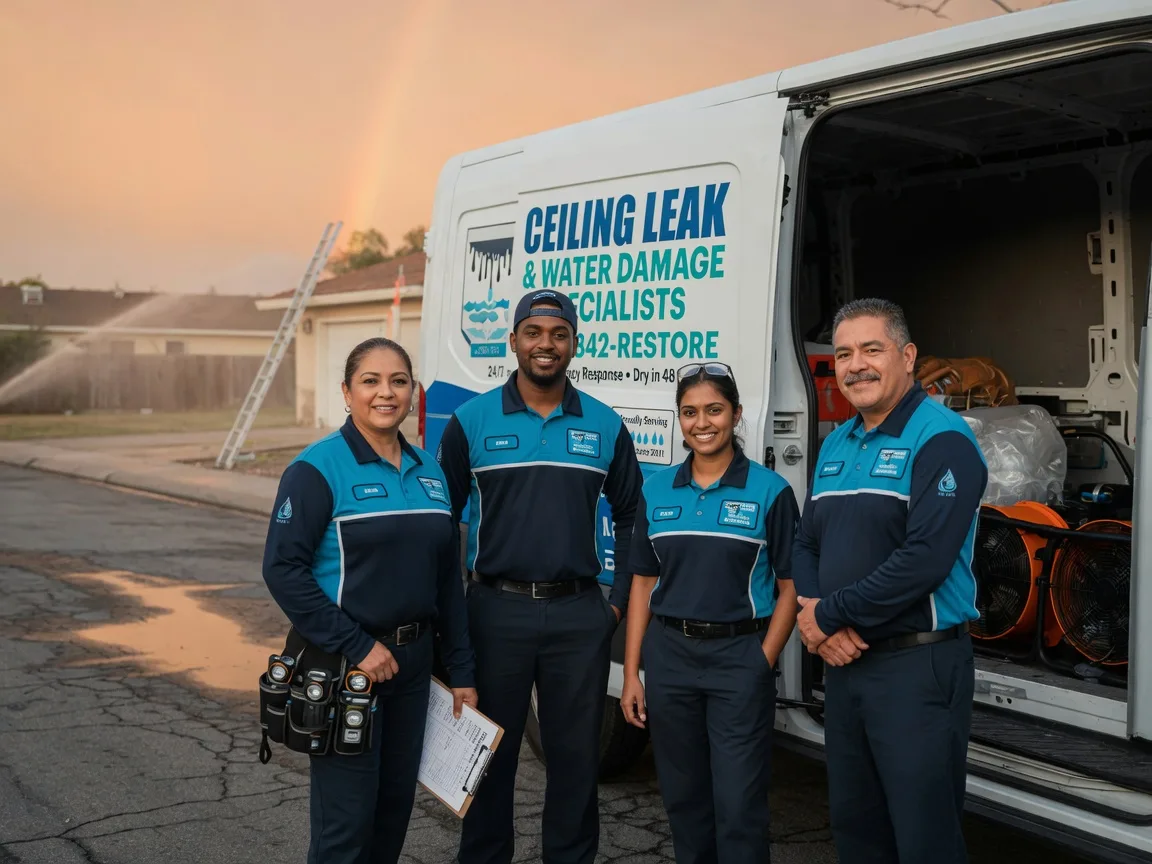 Ceiling Leak Cleanup company in Mason City, IL