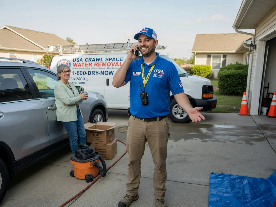 Crawl Space Water Removal Mason City, IL FAQs